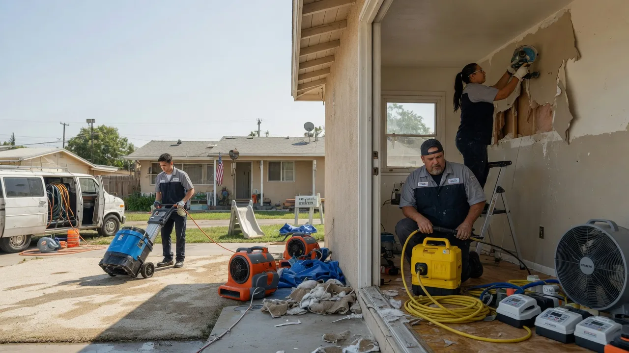 Water Damage Restoration in Polvadera, NM near me